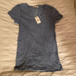 Marine Layer striped blue t-shirt